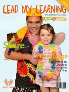 Lead My Learning Greenscreen image (Magazine Cover)